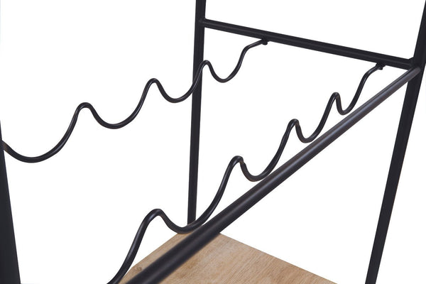 Three-tier bar cart