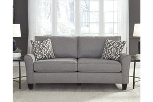 Grey minimalist sofa