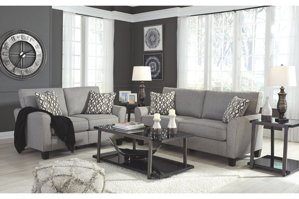 Grey minimalist sofa