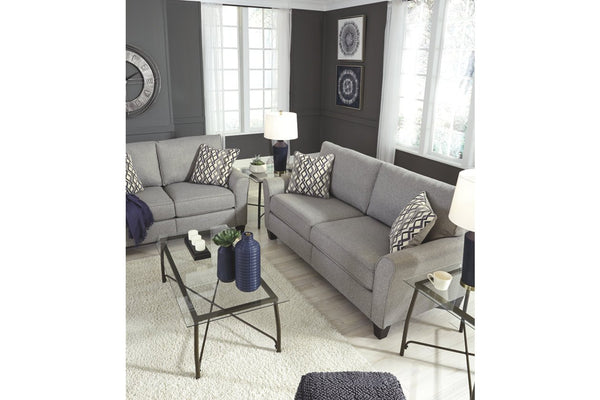 Grey minimalist sofa