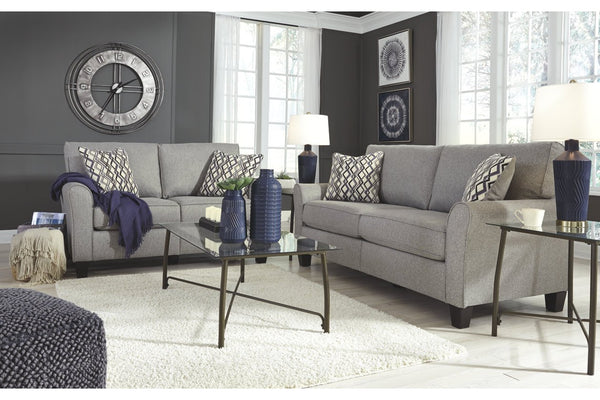 Grey minimalist sofa