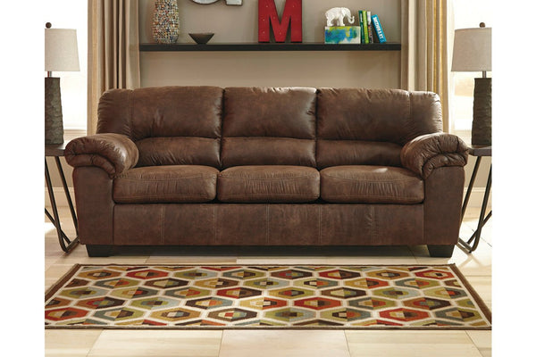 Brown Soft leather sofa