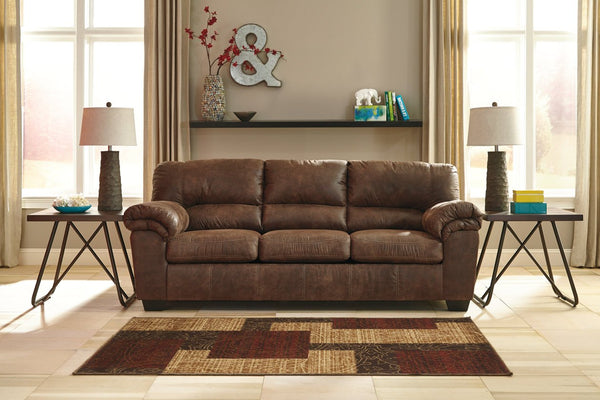 Brown Soft leather sofa