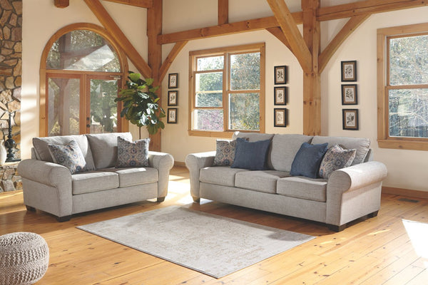 linen-weave sofa