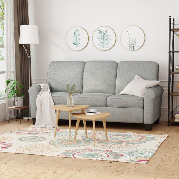 3-Seater Sofa, Traditional-Modern
