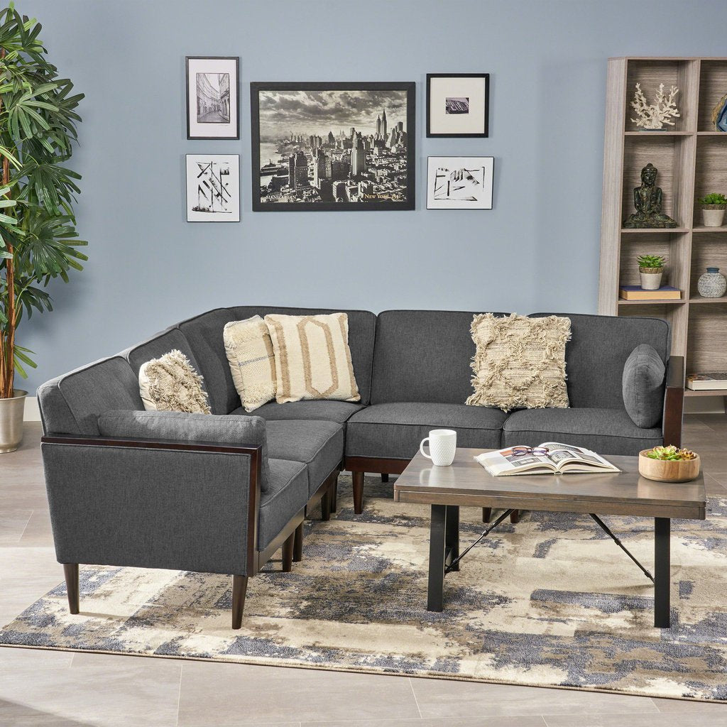 Contemporary Sectional Sofa Set