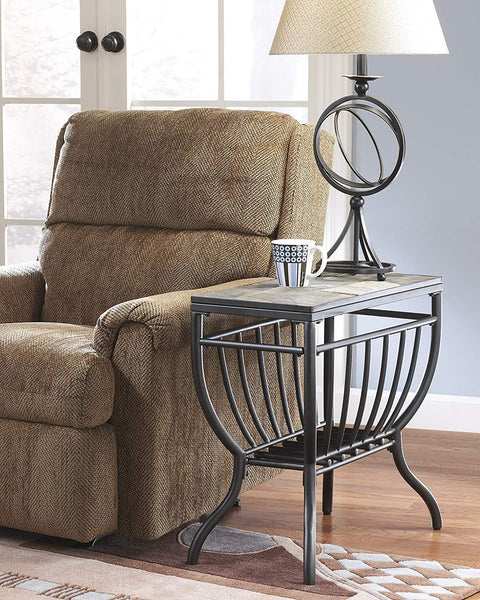 Industrial Chic End Table