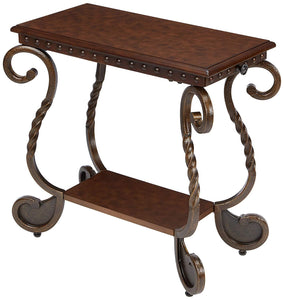 Antique Rectangular End Table