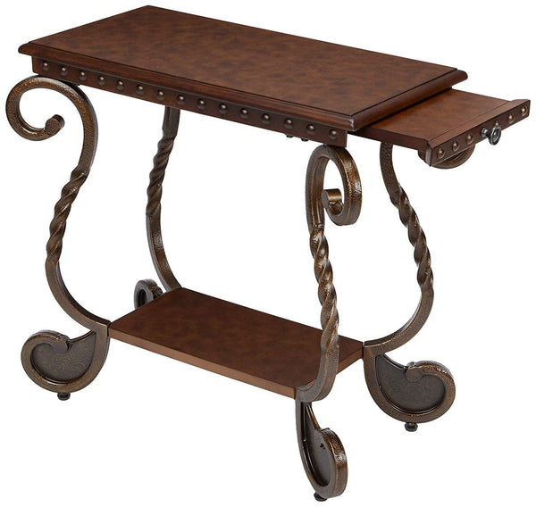 Antique Rectangular End Table