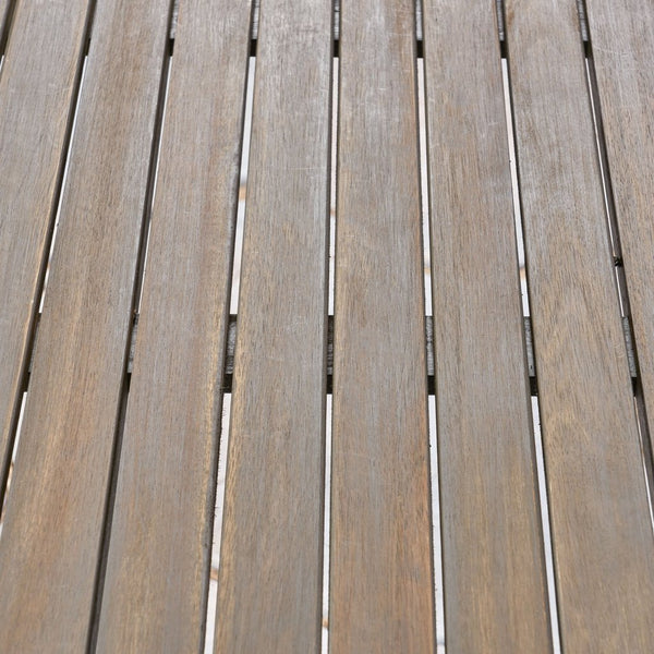 Acacia Wood Round Dining Table