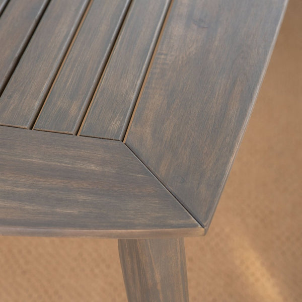 Acacia Wood Rectangular Dining Table