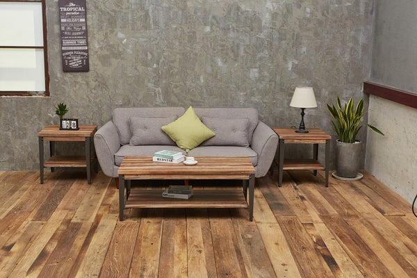 Rustic Vintage Industrial Coffee Tables for Living Room