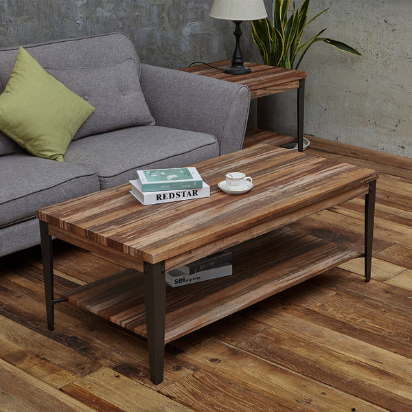 Rustic Vintage Industrial Coffee Tables for Living Room