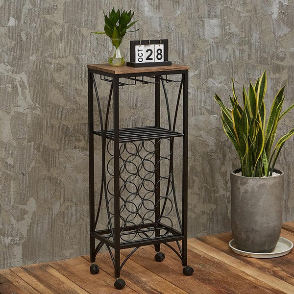 Wine Carts for Home with Wheels