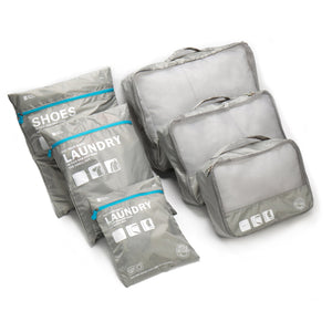 Beschan 7 Set Storage Bag Travel Organizer Packing Cube