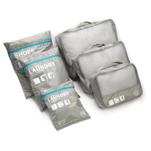 Beschan 7 Set Storage Bag Travel Organizer Packing Cube