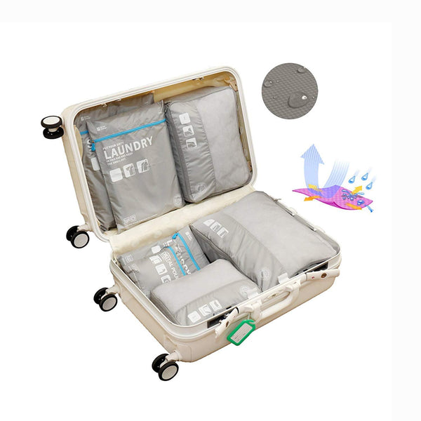 Beschan 7 Set Storage Bag Travel Organizer Packing Cube